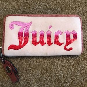 Juicy Couture Velour Wallet Valentine's Edition